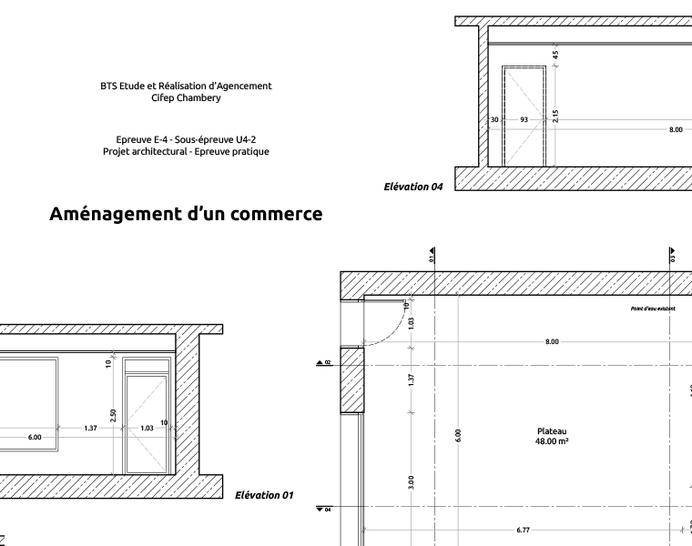Etre architecte c'est aussi enseigner. Préparation des BTS ERA blanc. 