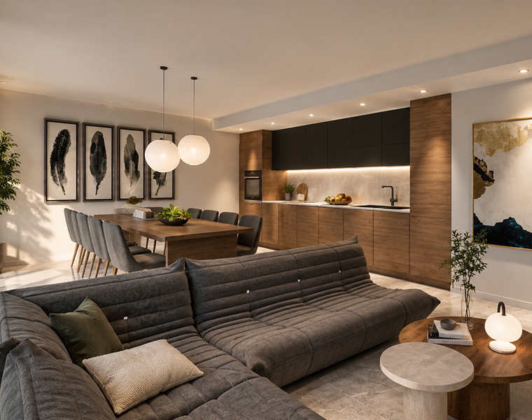   Heureuse d'avoir pu aider de futurs acquéreurs à mieux se projeter dans leur appartement. Les rendus photos réalistes aident les futurs preneurs à mieux se projeter dans les appartements achetés avant construction 
