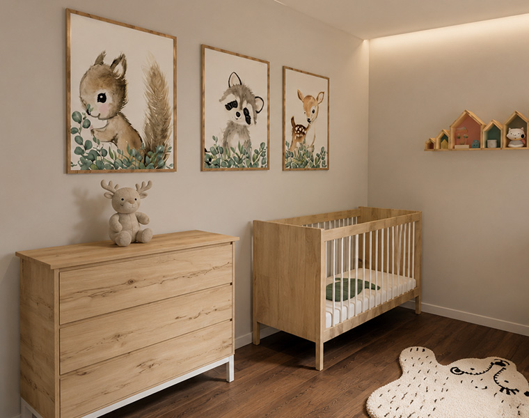  Chambre de bébé 