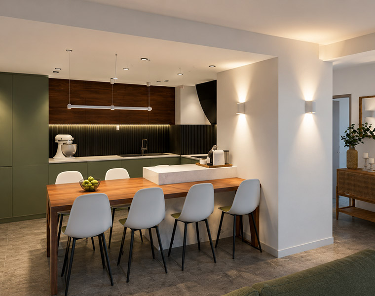  Aménagement intérieur d'un appartement T4